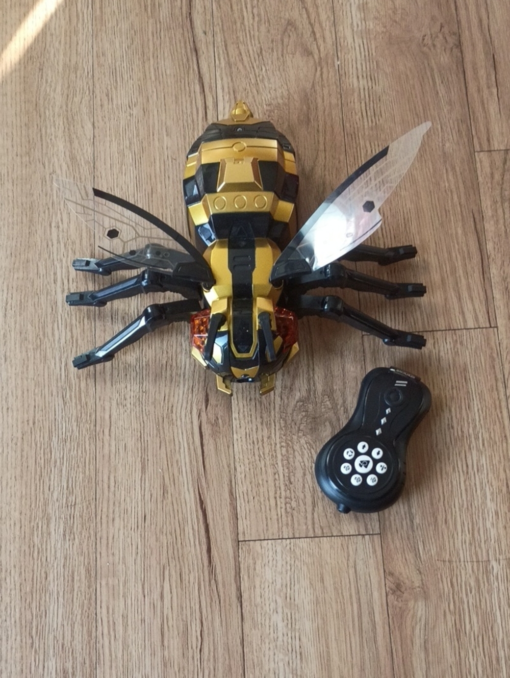 Remote Control Bee Toy - Gold and Black
